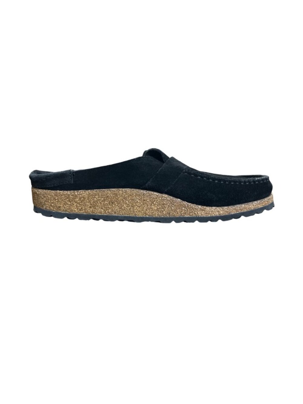 Birkenstock Womens Size 40 US 9 Buckley Clogs Black Suede Slide - Picture 3 of 10